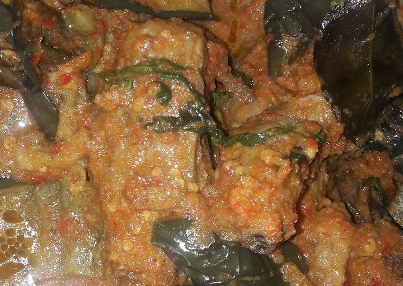 Ayam terong balado