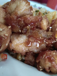 Una foto de Pollo frito Koreano