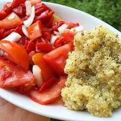Una foto de Ensalada Quinoa