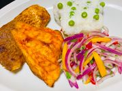 Una foto de salsa para trucha