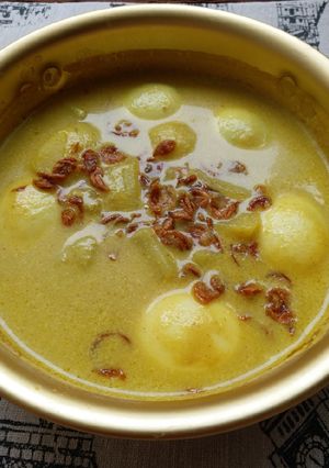 Foto resep Opor telur dan kentang