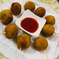 Potato Lollipop recipe A picture of Potato Lollipop recipe.