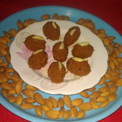 Chocolate sandesh A picture of Chocolate sandesh.