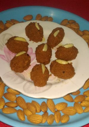 A picture of Chocolate sandesh.