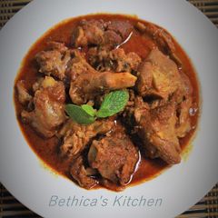 A picture of Mutton Rogan Josh.
