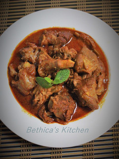 A picture of Mutton Rogan Josh.