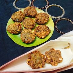 A picture of Banana blossom fritters.