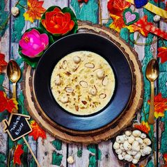 A picture of Shahi Makhana Kheer.