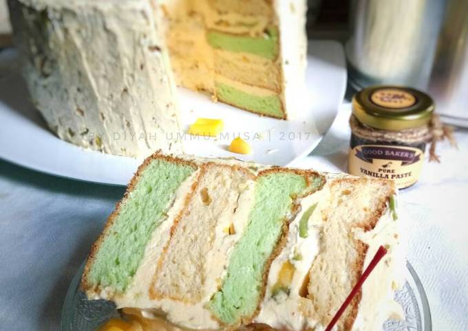 Es Teler Chiffon Cake