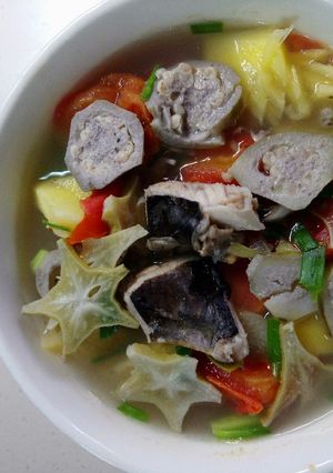 Hình của món Canh chua cá đuối.