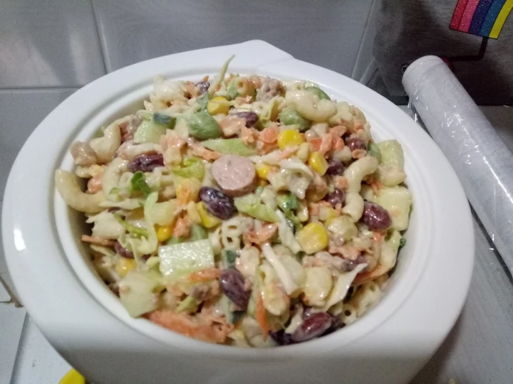 Easy Way Prepare Recipe Vegetable Pasta Salad that is Really Delicious, So Delicious}