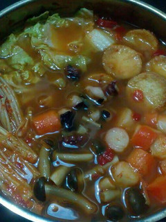 Foto resep Suki seafood kuah tomyam