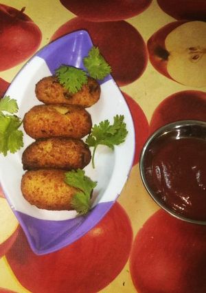 A picture of Aloo Matar Paneer Friterrs.