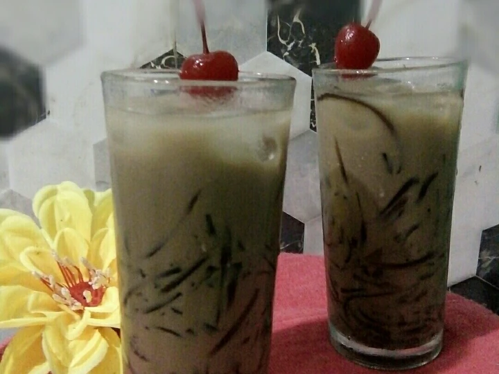 Langkah Mudah untuk Membikin Resep Es Cappucino Cincau yang Sempurna Anti Ribet, Lezat