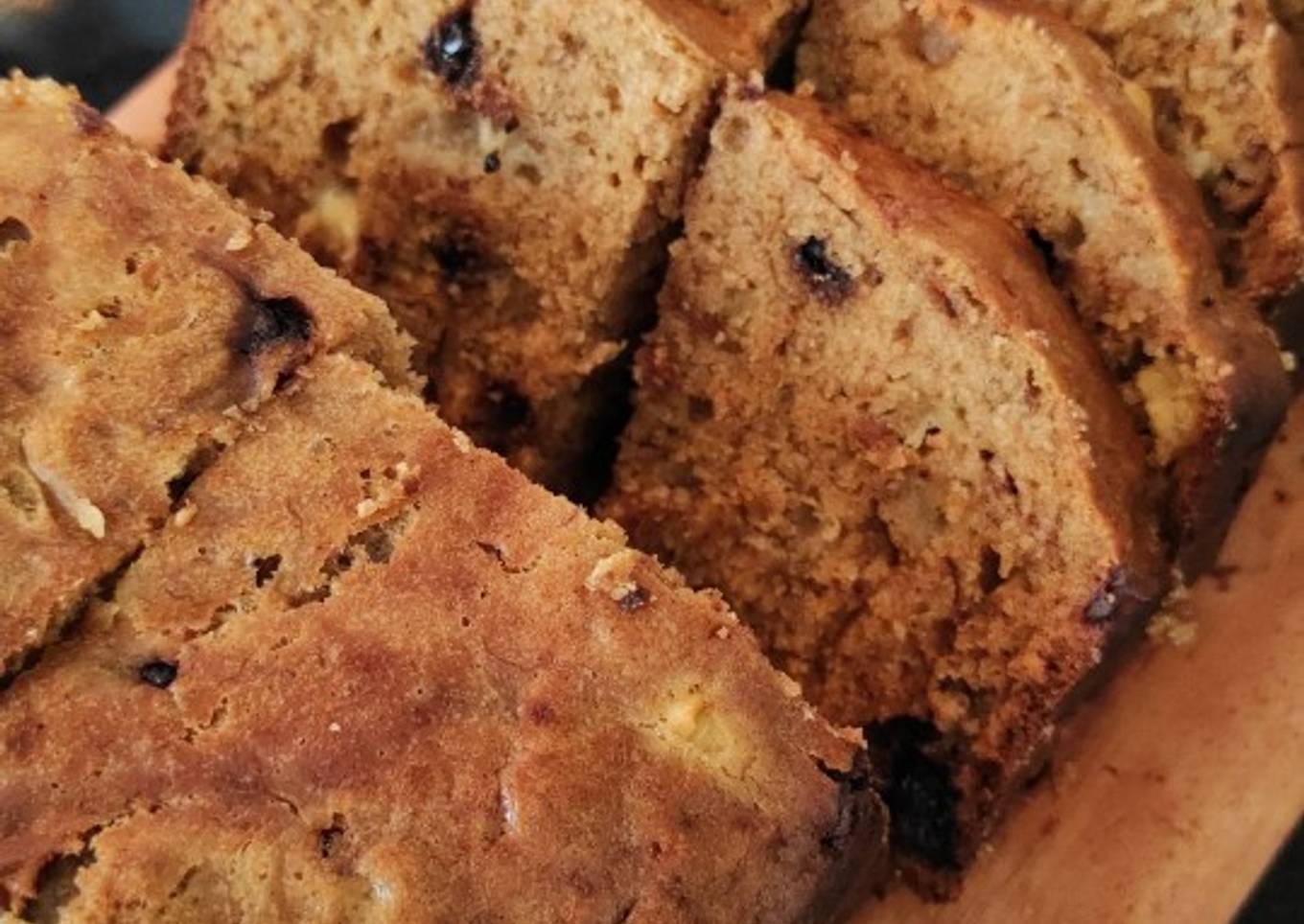 Banana Choco Cheese Bread (Sederhana tanpa mixer)