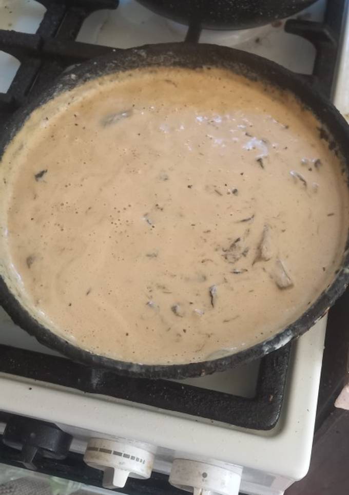 Підлива з грибами