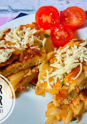 Foto resep Dadar Telur Makaroni