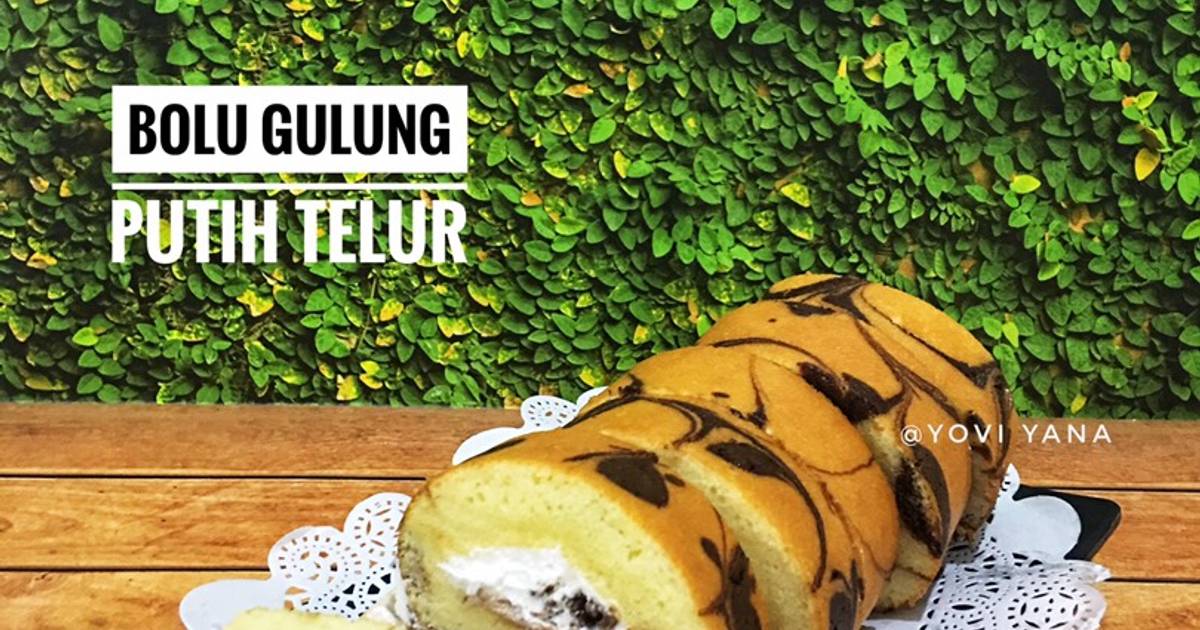 Resep Bolu Gulung Putih Telur Oleh Yovi Yana - Cookpad Resep Bolu Gulung Putih Telur Oleh Yovi Yana - Cookpad