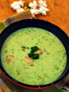 A picture of Prawns in Coconut milk.