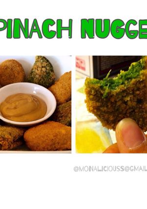 Foto resep Nugget Bayam sehat rendah kalori