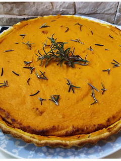 Foto di Torta salata con zucca e feta greca
