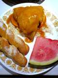 Orange Curry Chicken Thighs
