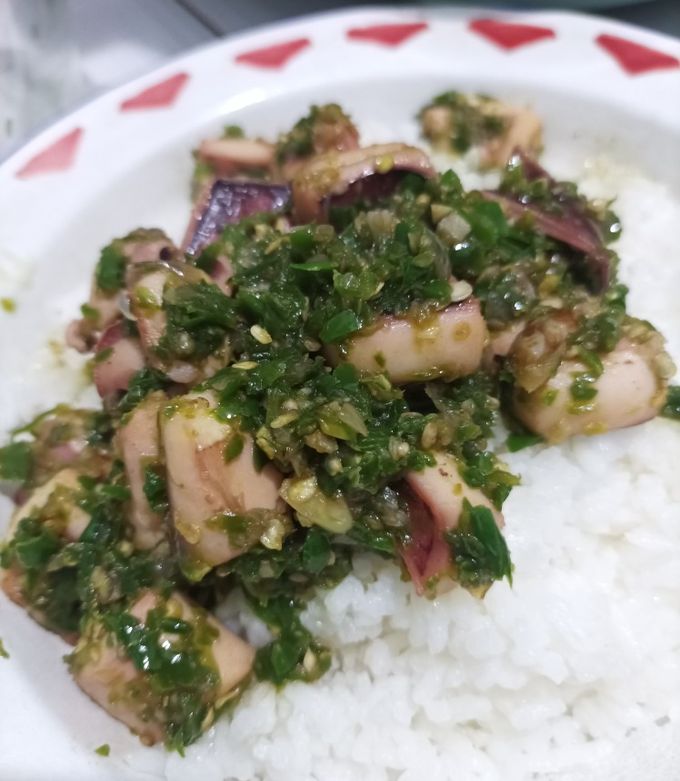Foto resep Cumi Cabai Hijau