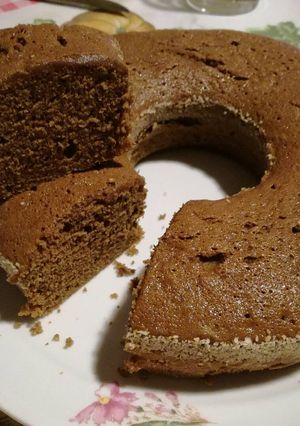 Foto di Ciambella di albumi al caffè