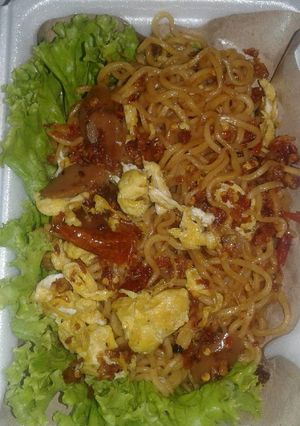 Foto resep Mi goreng abon cabe