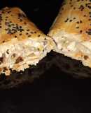 Strudel de queso salado