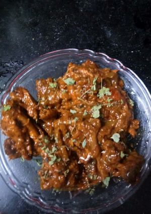 A picture of Kadai Chicken.