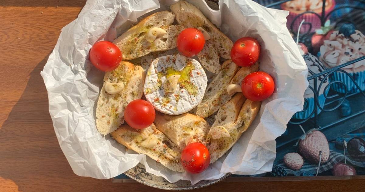 Хлеб с сыром и чесноком в духовке – ароматный и с корочкой: пошаговый рецепт с фото