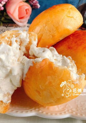 奶油餐包(人氣美食) 的食譜成品照片