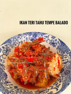 Foto resep Ikan Teri Tahu Tempe Balado