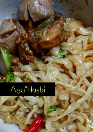 Foto resep Mie ayam homemade
