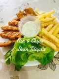 Fish & Chips Ikan Tilapia (R303)