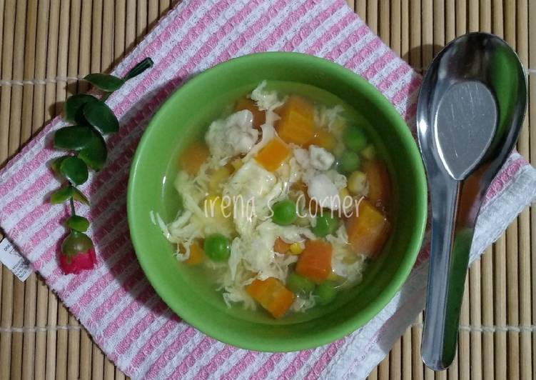 Resep Sup jagung simple, cepat, Bisa Manjain Lidah