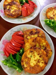 عکسی از دستور کوکو سیب زمینی