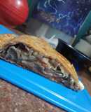 Tarta de Papas, Berenjenas y Espinaca