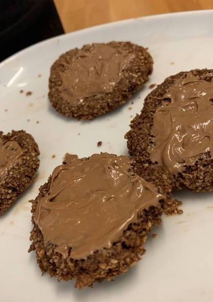 Una foto de Cookies fit de chocolate