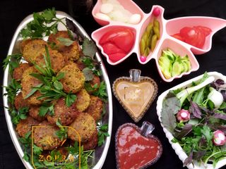 فلافل خونگی و ترد غزال پز😋✨👌