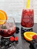 Sangria de espumante e licor Beirão