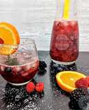 Sangria de espumante e licor Beirão