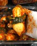 Kimchi củ cải nhỏ - công thức maangchi