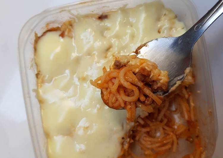 Cara Gampang Menyiapkan Spagetti Brulee Kukus, Menggugah Selera