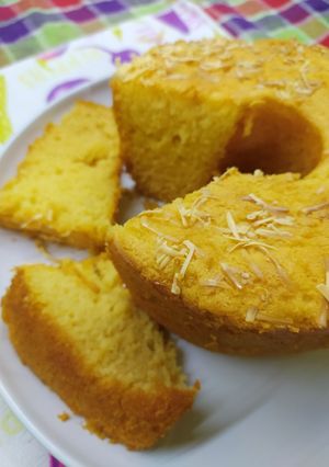 Foto resep 🧡 Bolu Tape Keju Lembuuut~