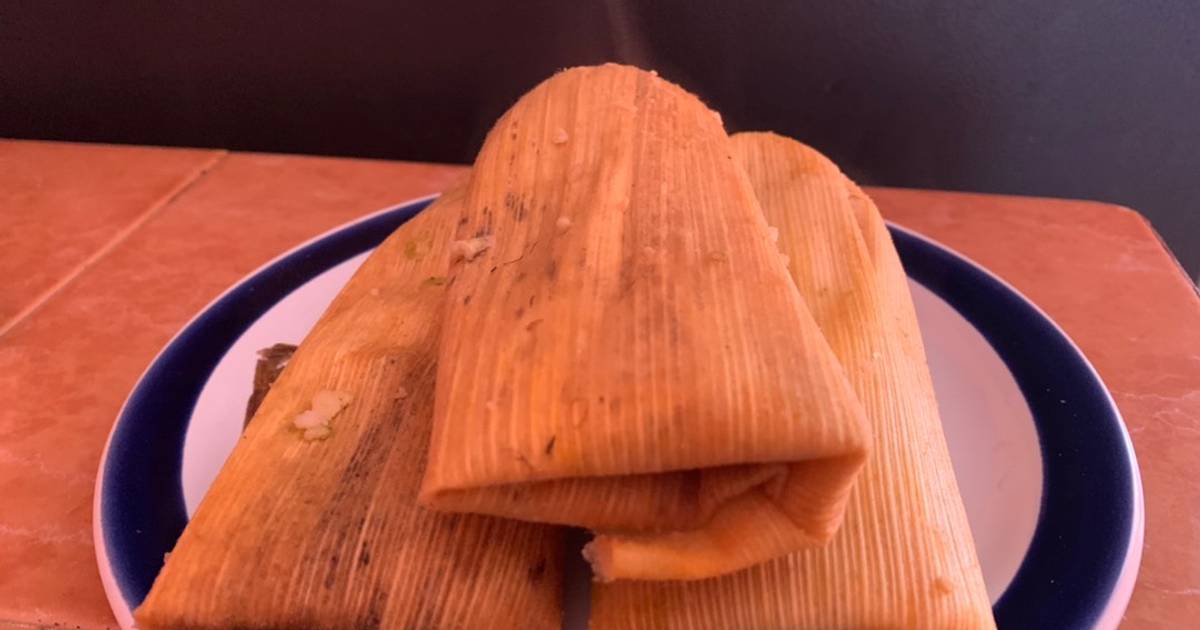 Tamales de rajas Receta de Daisy Guadalupe Noriega López Cookpad