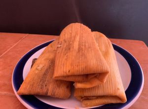 Una foto de Tamales de rajas