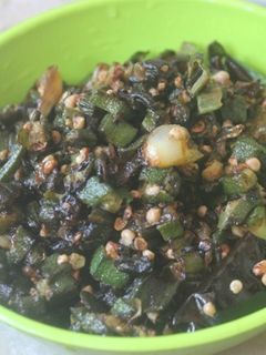 வெண்டைக்காய் பொரியல் செய்முறை முக்கிய புகைப்படம்