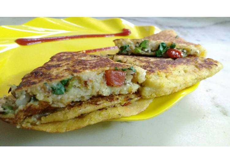 Recipe of Favorite Stuffed Chickpeas Dosa